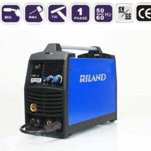 Riland New Multi-Process MIG 165/185/205GDM 230V 3.6kVA Economic Compact Efficient 5-in-1 Welder Spool Gun Ready Stainless Steel